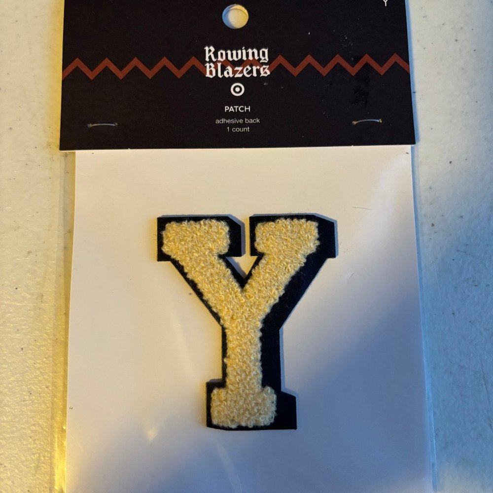 Rowing Blazers x Target Collab Adhesive‎ Letter Y Patch